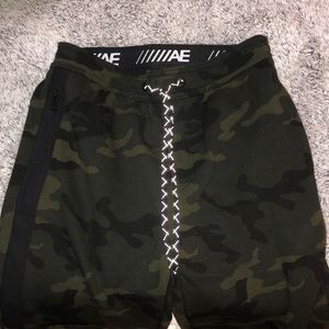 AEO camo joggers